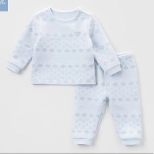 Dave & Bella Snowflake Pajamas